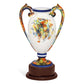 CD289 Coppa con tazza in ceramica e base in legno