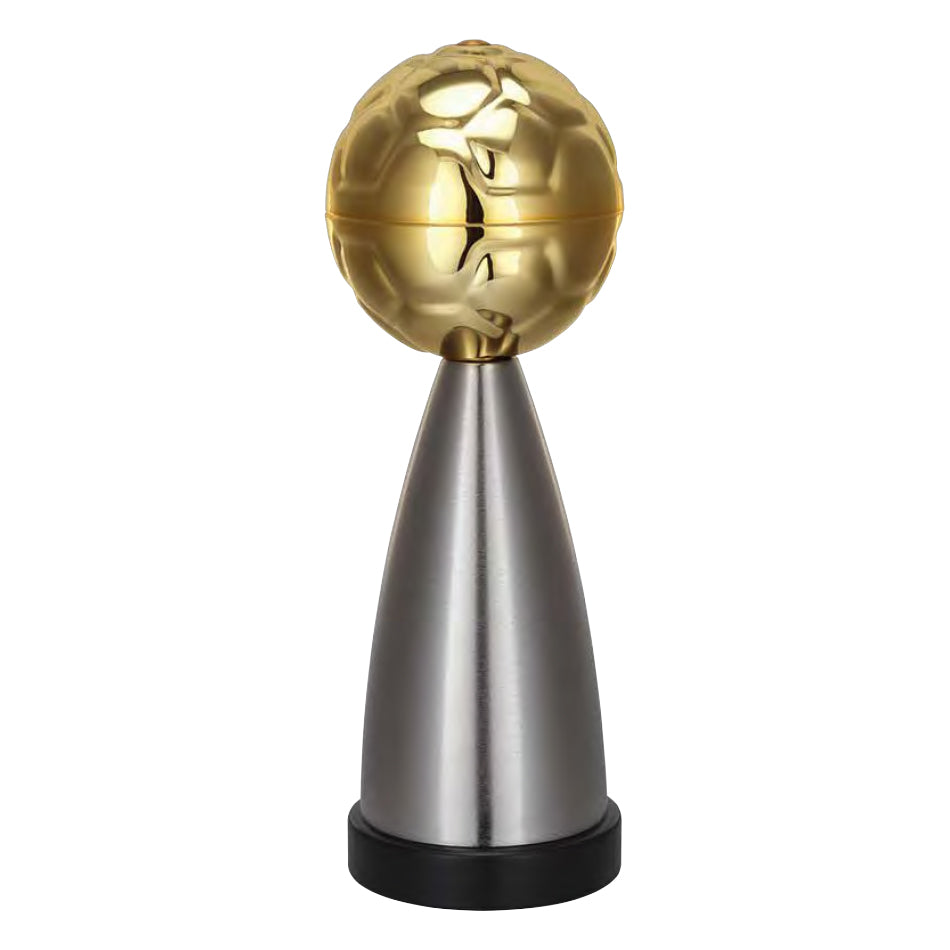 CN028 Trofeo soggetto calcio in metallo