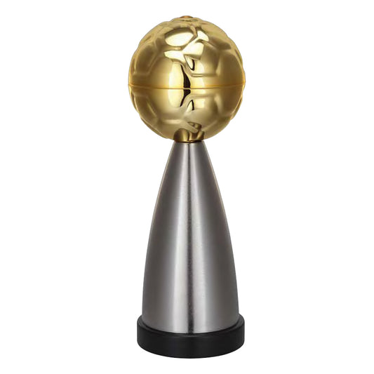CN028 Trofeo soggetto calcio in metallo