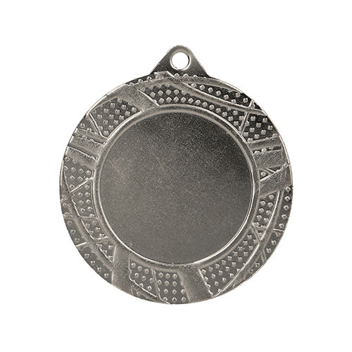 BT..08B Medaglia rotonda personalizzabile, in ferro, diametro 40 mm