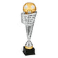 CB342 Trofeo soggetto calcio in metallo