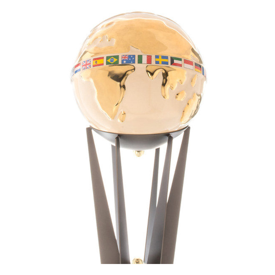 Trofeo Coppa Tennis Personalizzabile - Con Pallina In ABS E Base Marmo Nero, Altezze 29-32 Cm - Foto 8